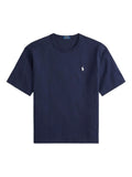 RALPH LAUREN Relaxed Fit Logo Jersey T-Shirt Navy